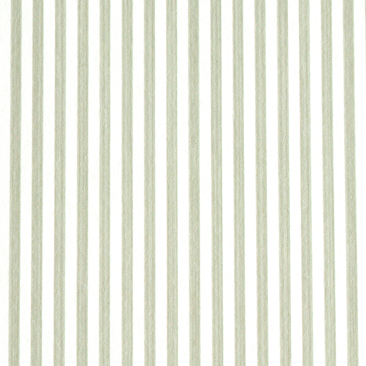 Edwin Stripe Narrow wallpaper in Linen by Schumacher, featuring narrow vertical stripes in a classic, neutral colorway.