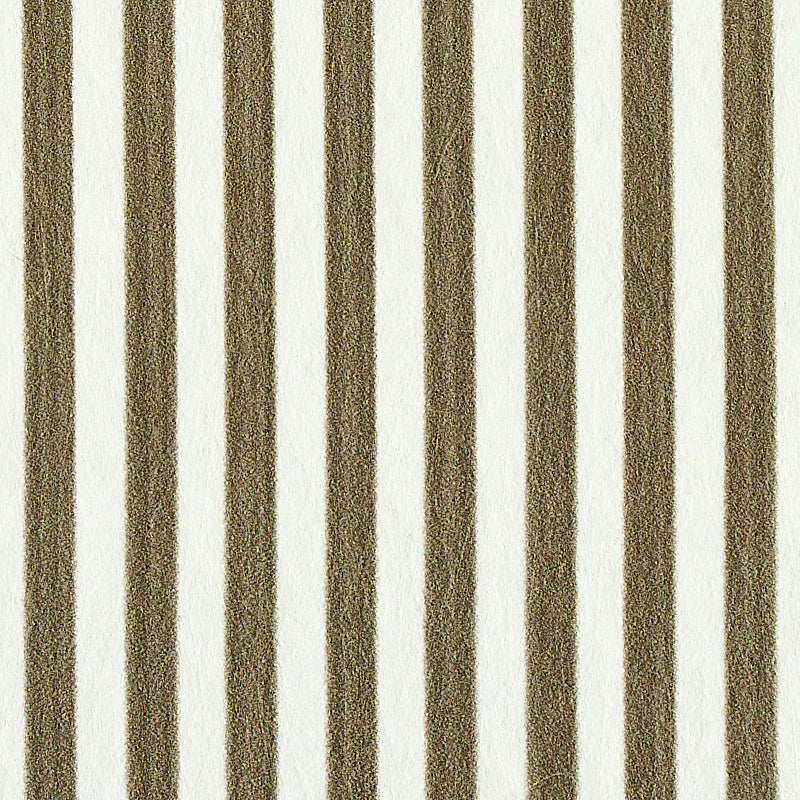 Edwin Stripe Narrow Mushroom by Schumacher Classic Stripe Wallpaper – Schumacher 5011879