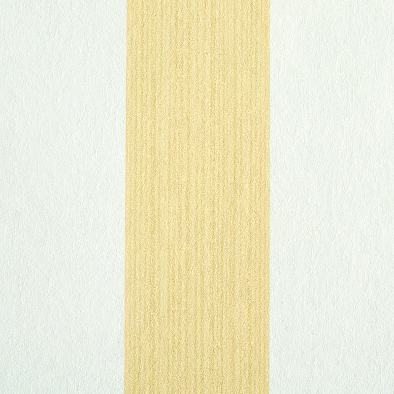 Edwin Stripe Medium Buttercup by Schumacher Classic Yellow Stripe Wallpaper – Schumacher 5011890