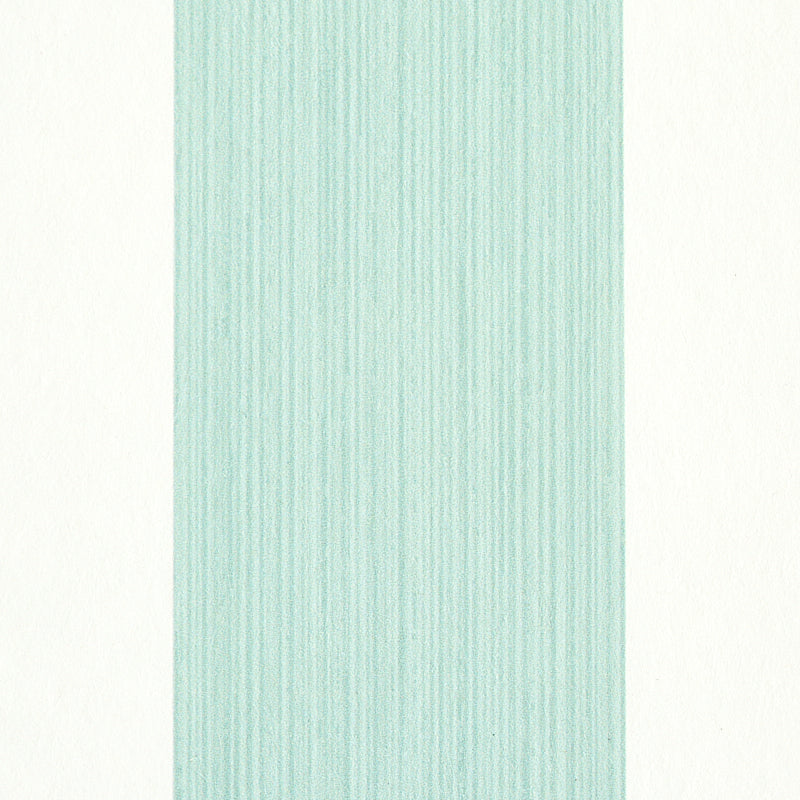 Edwin Stripe Wide Seaglass by Schumacher Wide Stripe Wallpaper – Schumacher 5011903