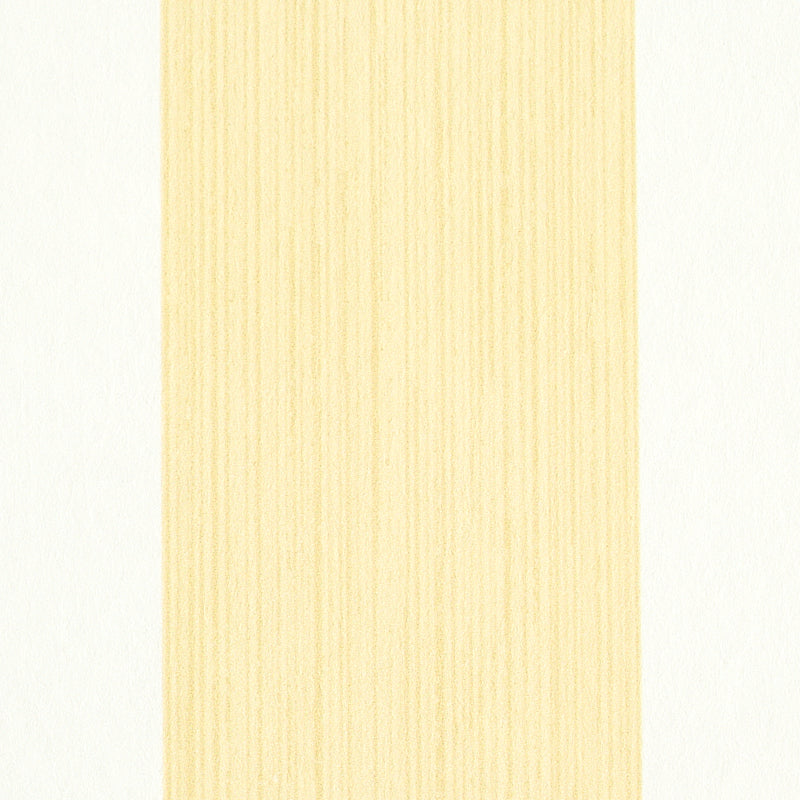 Edwin Stripe Wide Buttercup by Schumacher Classic Wide Stripe Wallpaper – Schumacher 5011910