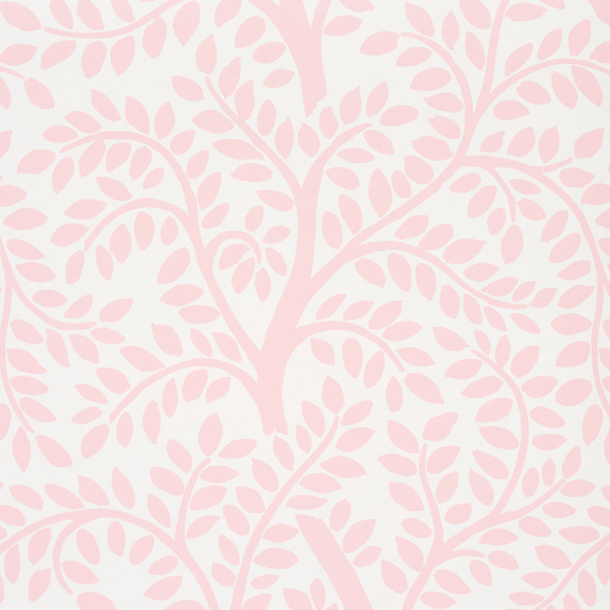 Temple Garden II Blush by Schumacher Botanical Wallpaper – Schumacher 5011964