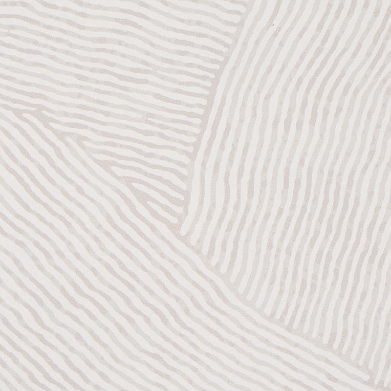 Burnett Stone by Schumacher Abstract Wave Wallcovering – Schumacher 5012002