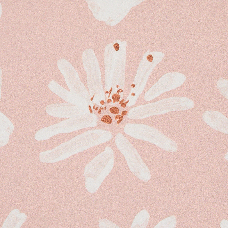 Meadow Rock Blush by Caroline Z Hurley Modern Floral Wallpaper – Schumacher 5012230