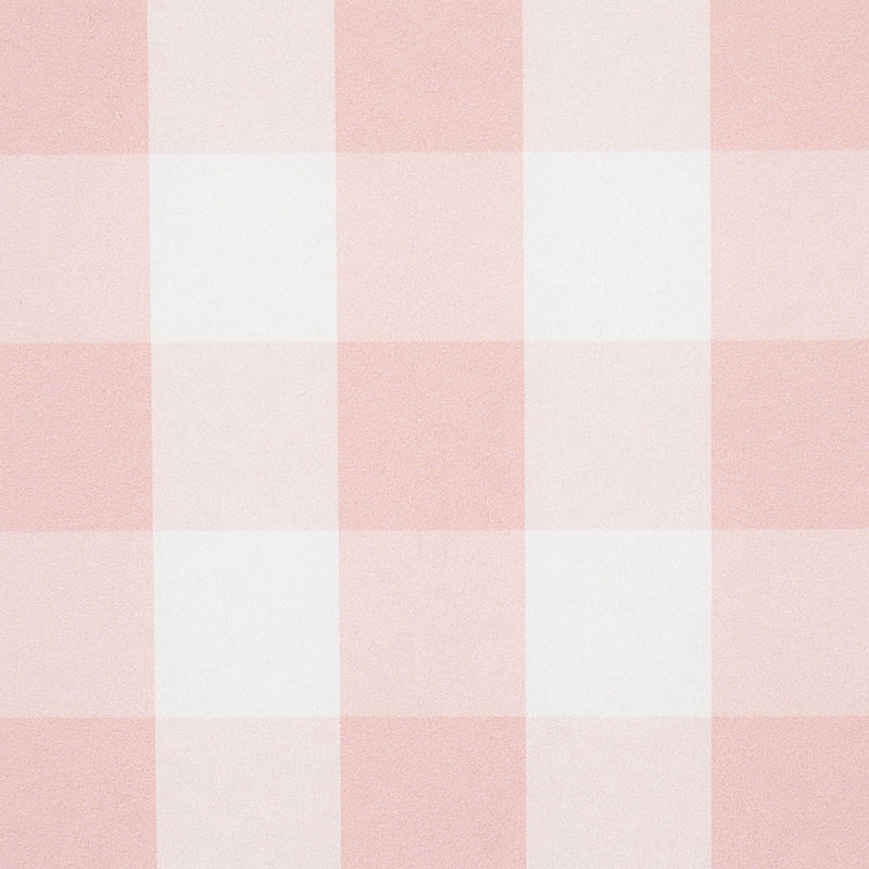 Willa Check Small Pink by Schumacher Modern Gingham Plaid Wallpaper – Schumacher 5012364