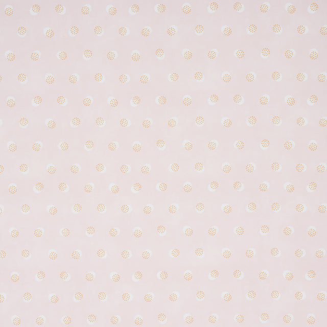 Taylor Pink by Schumacher Modern Polka Dot Wallpaper – Schumacher 5013082