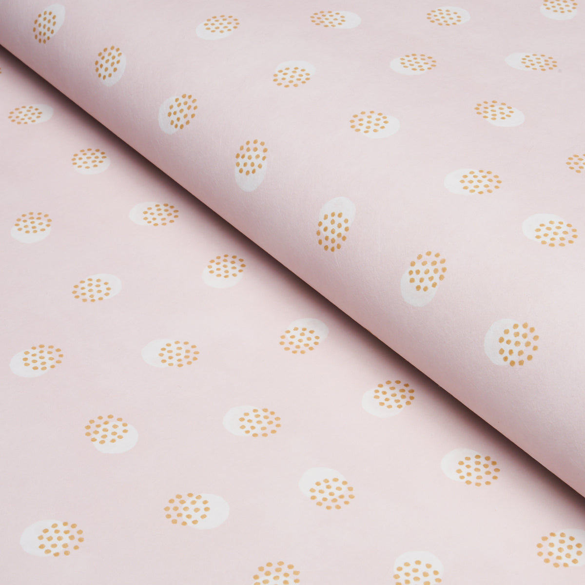 Taylor Pink by Schumacher Modern Polka Dot Wallpaper – Schumacher 5013082