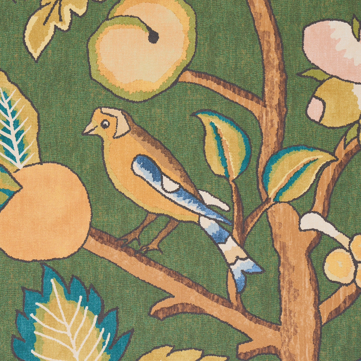 Chaucer's Forest Panel Set Document by Schumacher Scenic Botanical Wall Mural – Schumacher 5013290
