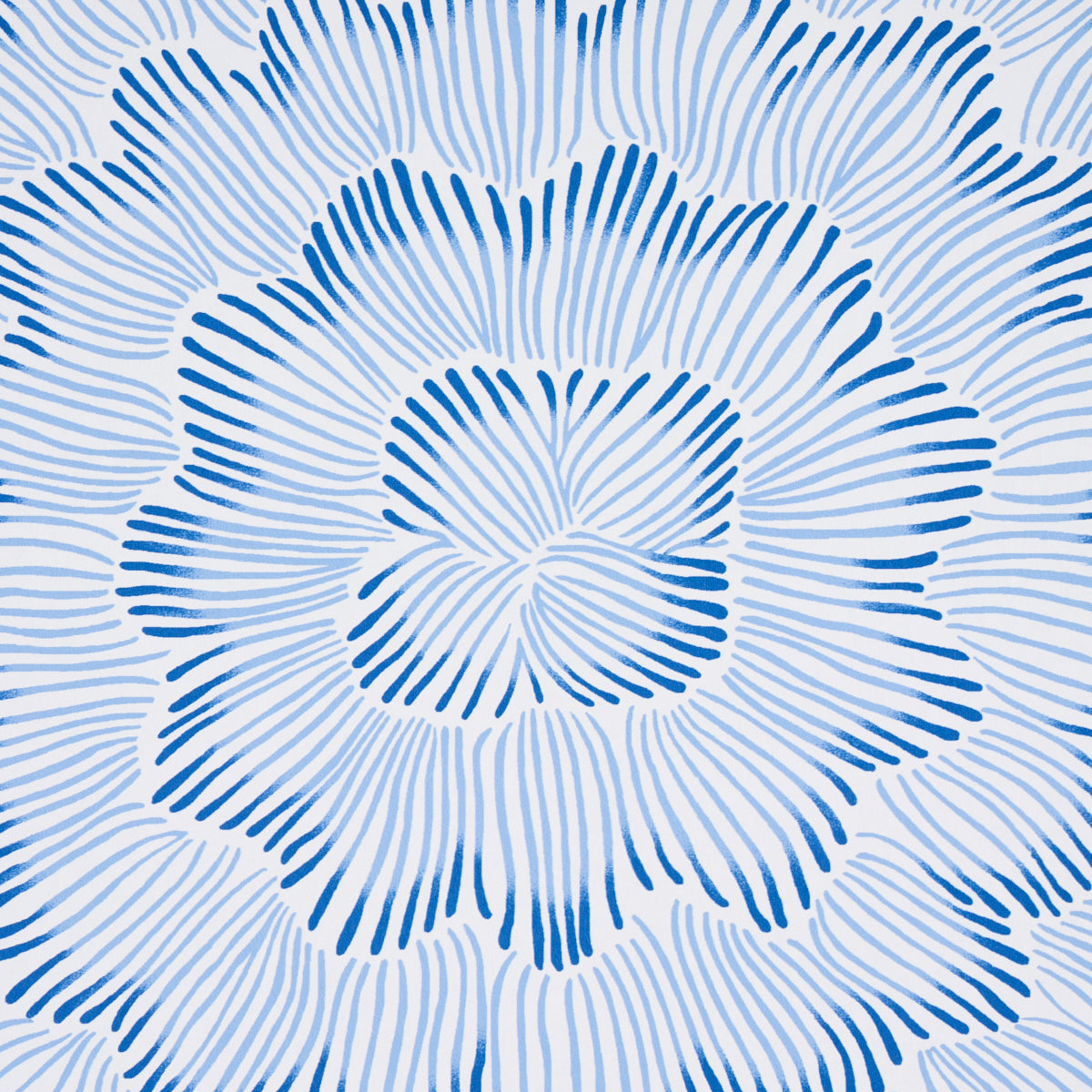 Feather Bloom Blue by Celerie Kemble Designer Wallpaper – Schumacher 5013820