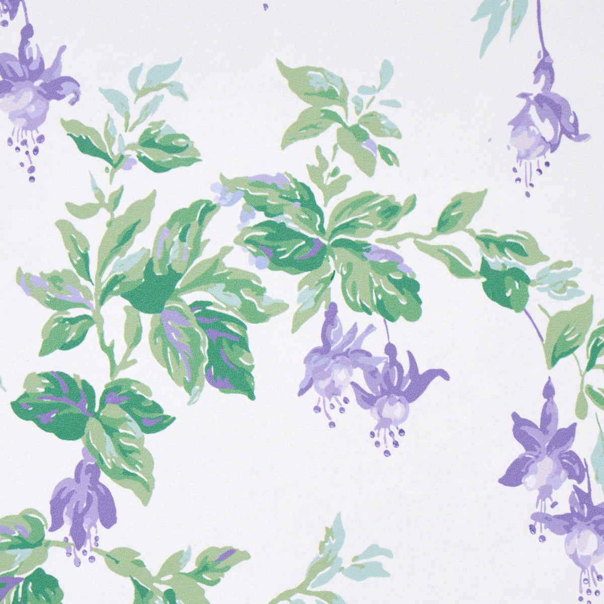 Garden Gate Violet Floral Wallpaper by Schumacher – 5013870