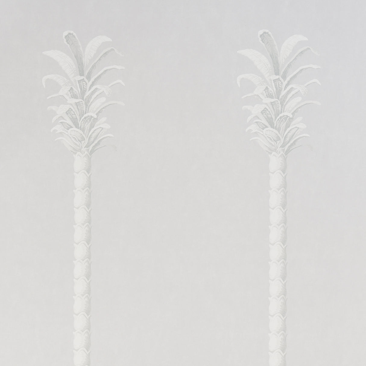 Villa Palm Panel Grey by Miles Redd Schumacher Wallpaper Panel – Schumacher 5013882