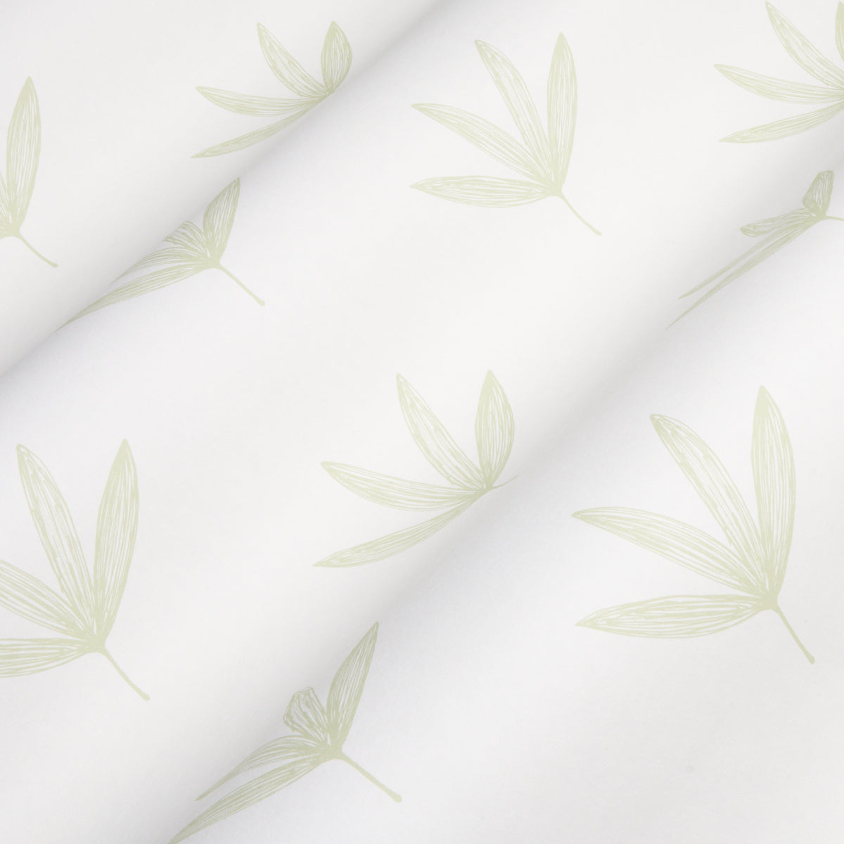 Rue Green Leaf Modern Botanical Wallpaper – Schumacher 5013921