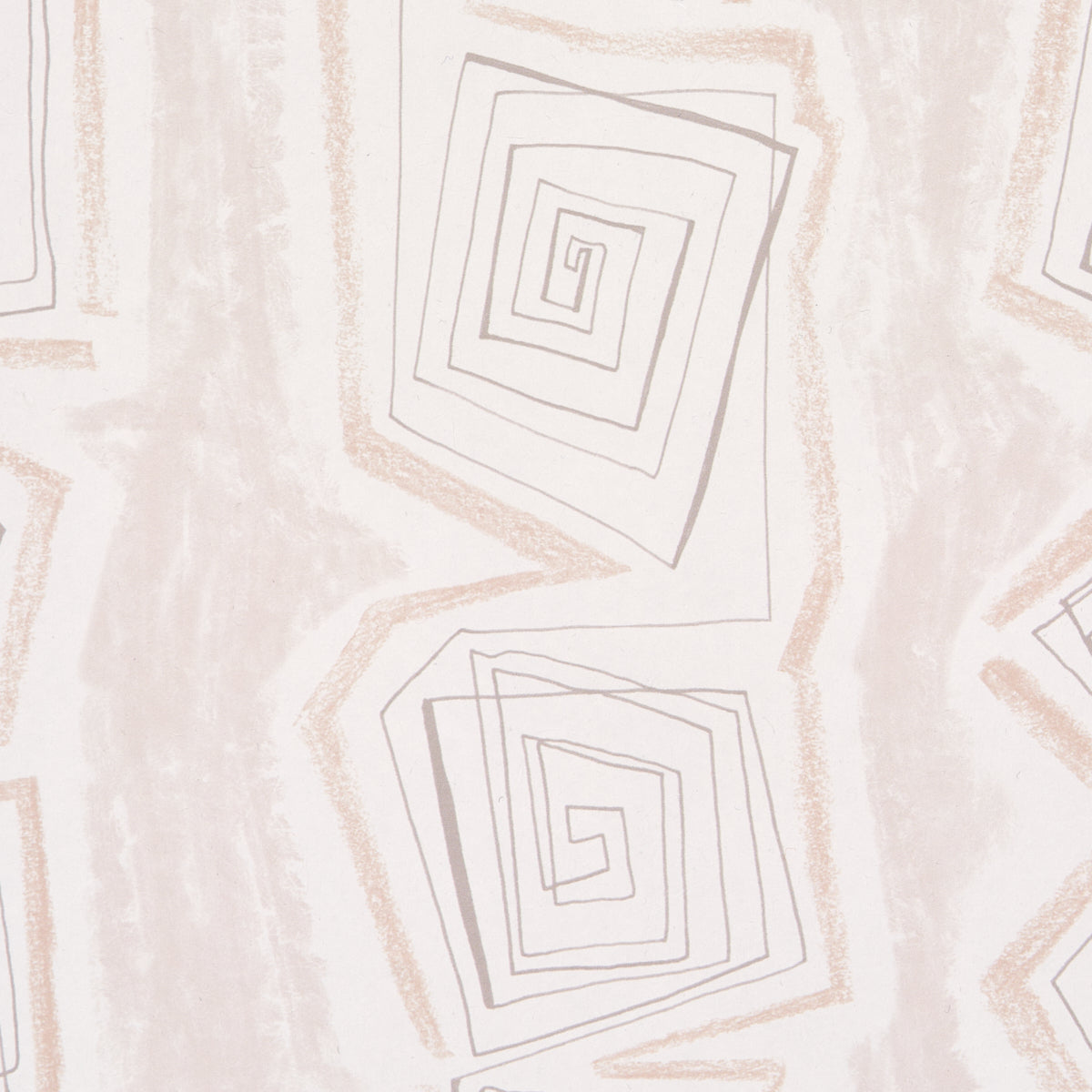 Taboo Fog by Backdrop Abstract Hand-Drawn Stripe Wallpaper – Schumacher 5014213