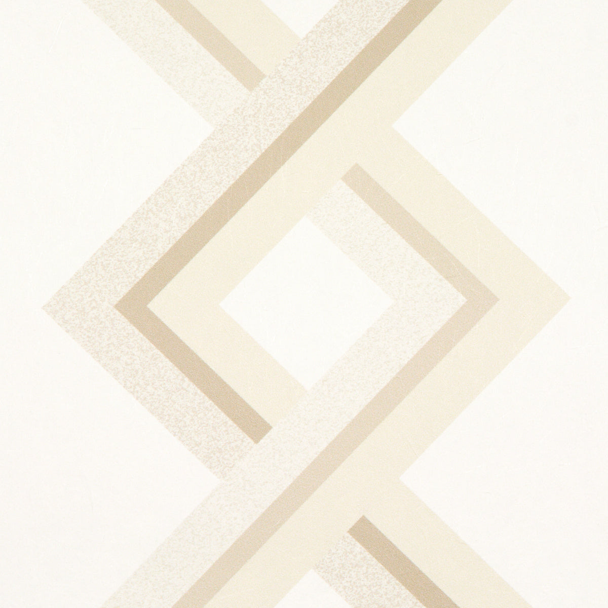 Mah Jong Light Ivory Lattice Wallpaper by Neisha Crosland – Schumacher 5014930