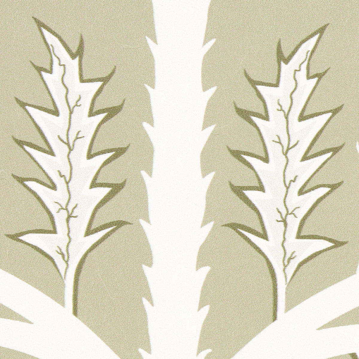Thistle Neutral by Neisha Crosland Digital Print Wallpaper – Schumacher 5014951