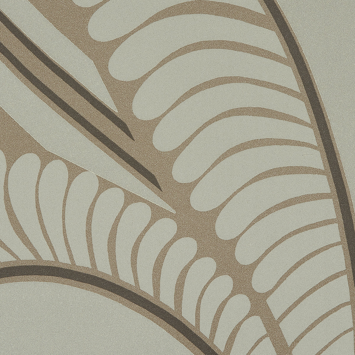 Banana Leaf Tobacco by Neisha Crosland Modern Botanical Wallpaper – Schumacher 5014980