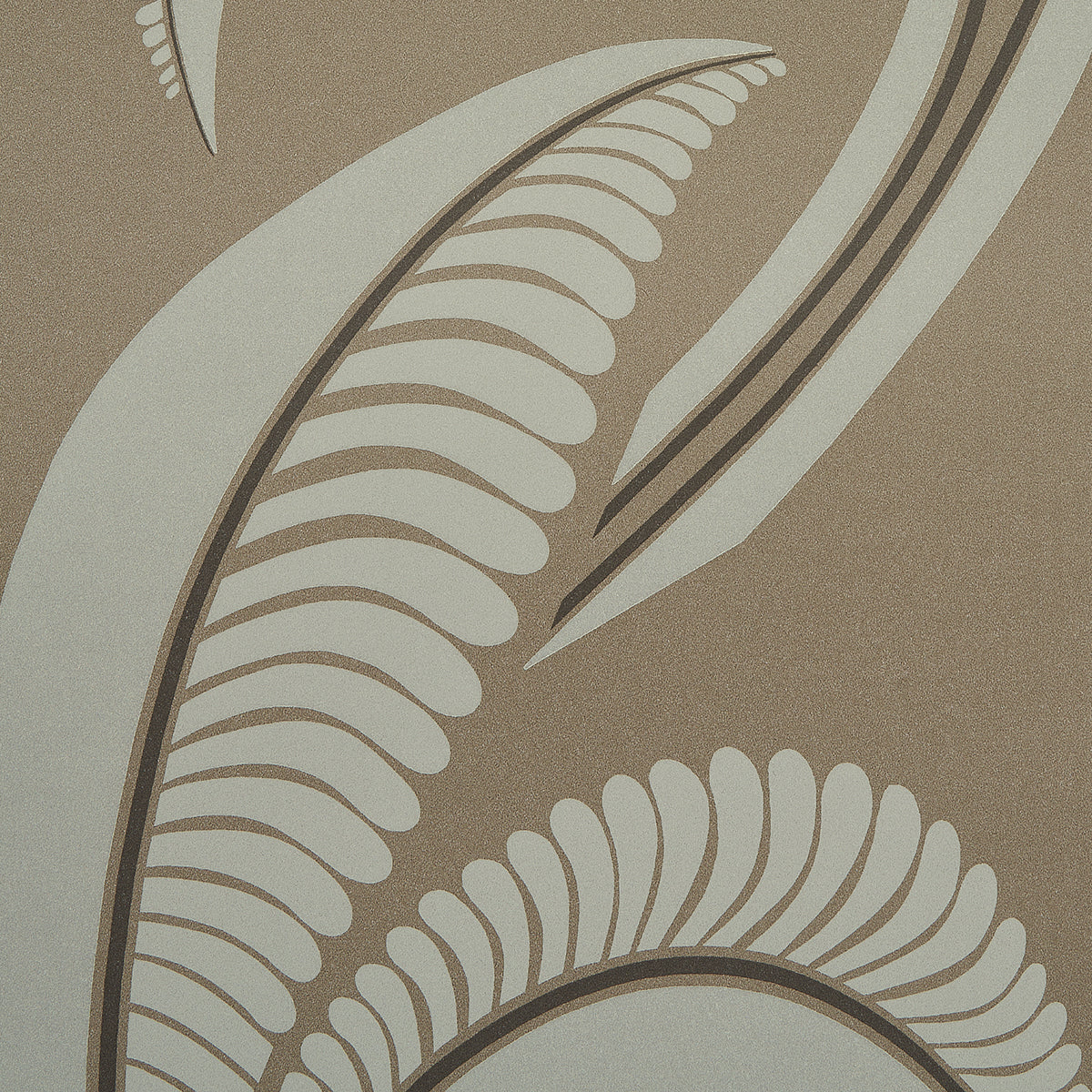 Banana Leaf Tobacco by Neisha Crosland Modern Botanical Wallpaper – Schumacher 5014980