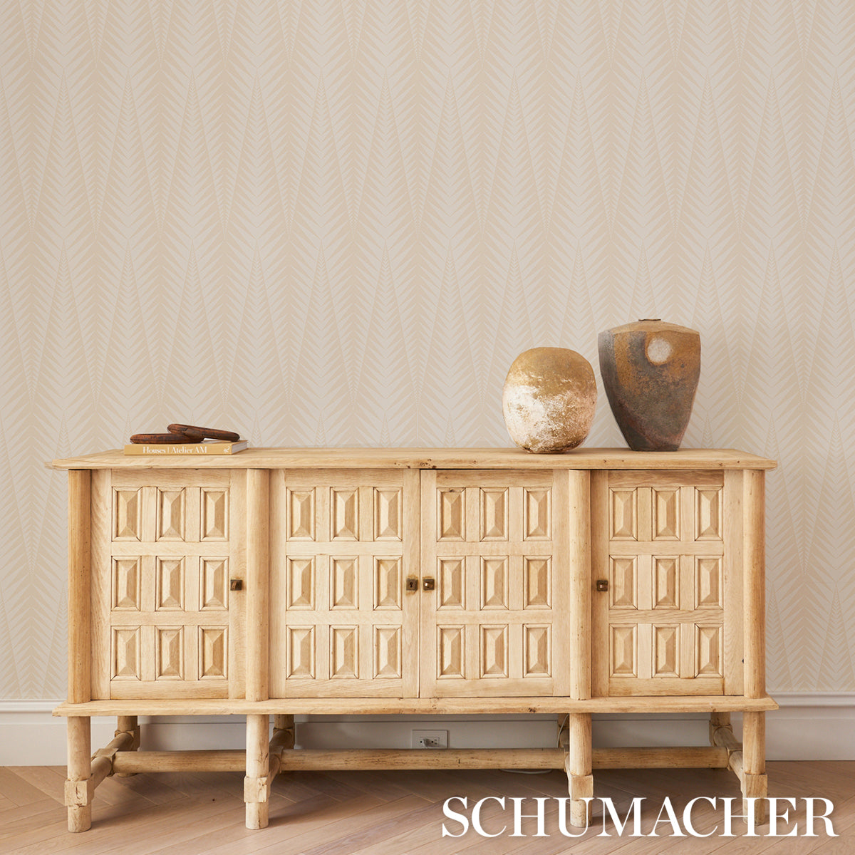 Zebra Stone White by Neisha Crosland Modern Abstract Animal Wallpaper – Schumacher 5015060