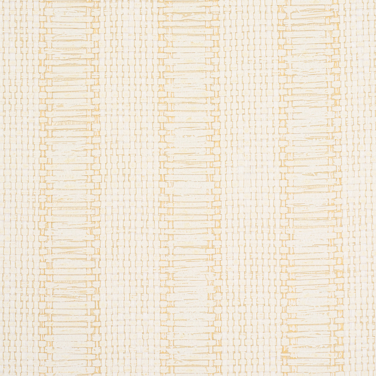 June Woven Textured Stripe Natural by Schumacher Textured & Woven Wallcoverings Wallpaper – Schumacher 5015550