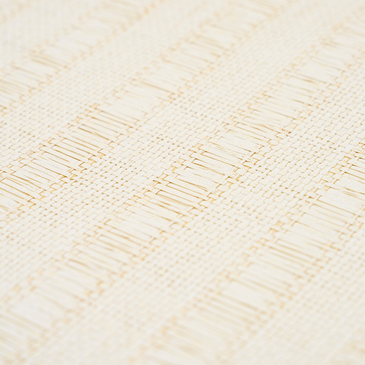 June Woven Textured Stripe Natural by Schumacher Textured & Woven Wallcoverings Wallpaper – Schumacher 5015550