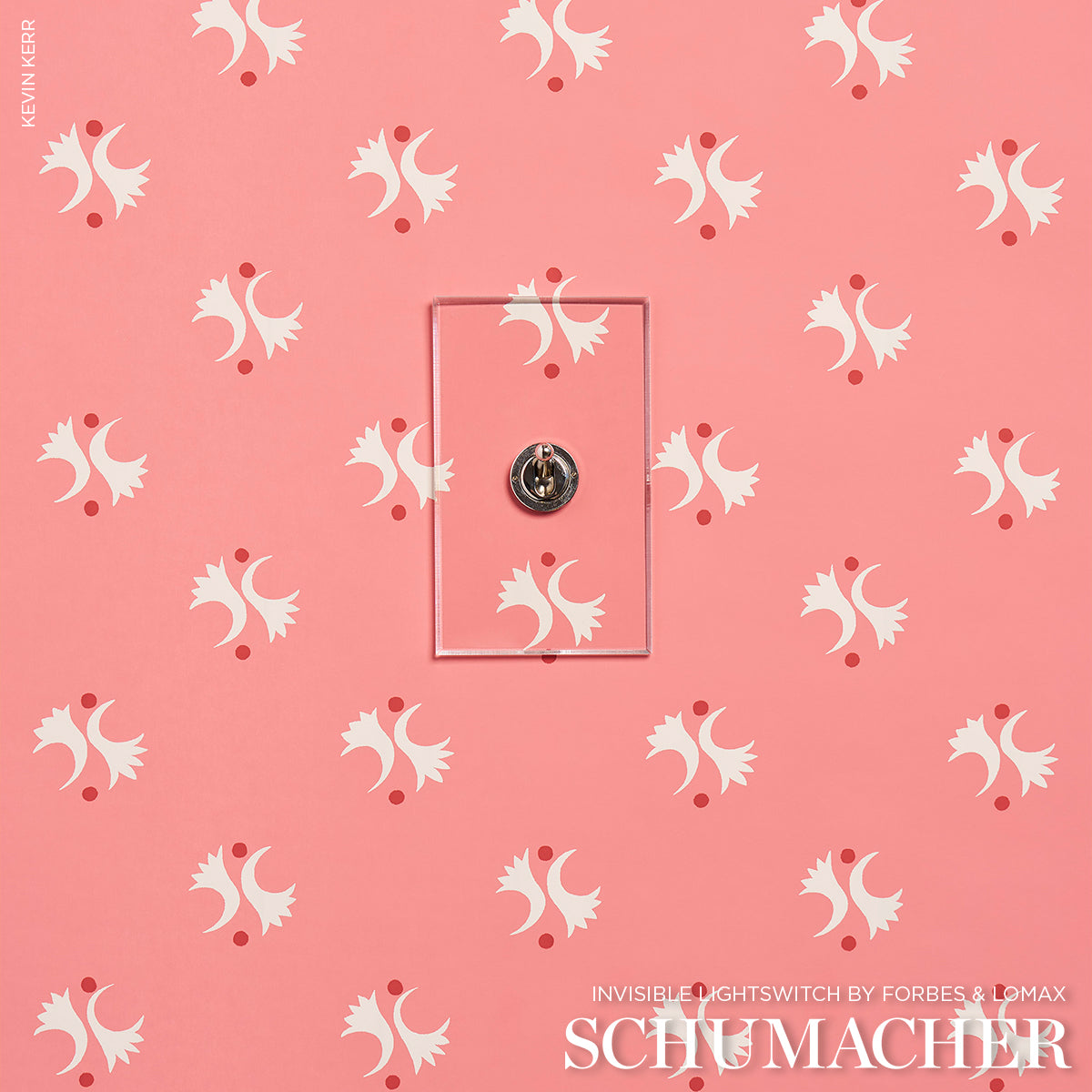 LAVIGNE Rouge by Schumacher Playful Abstract Wallpaper – Schumacher 5015730