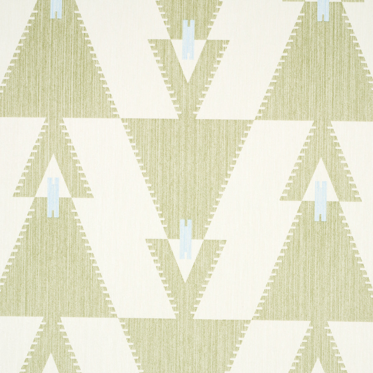 Kalido Pistachio Geometric Wallpaper by Schumacher x A Rum Fellow – Schumacher 5015790