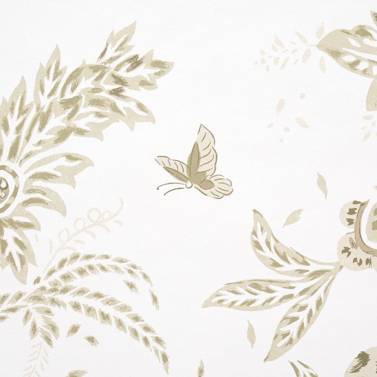 Chinoiserie Grande Panel Set Neutral by Mark D. Sikes Scenic Wall Mural – Schumacher 5015822
