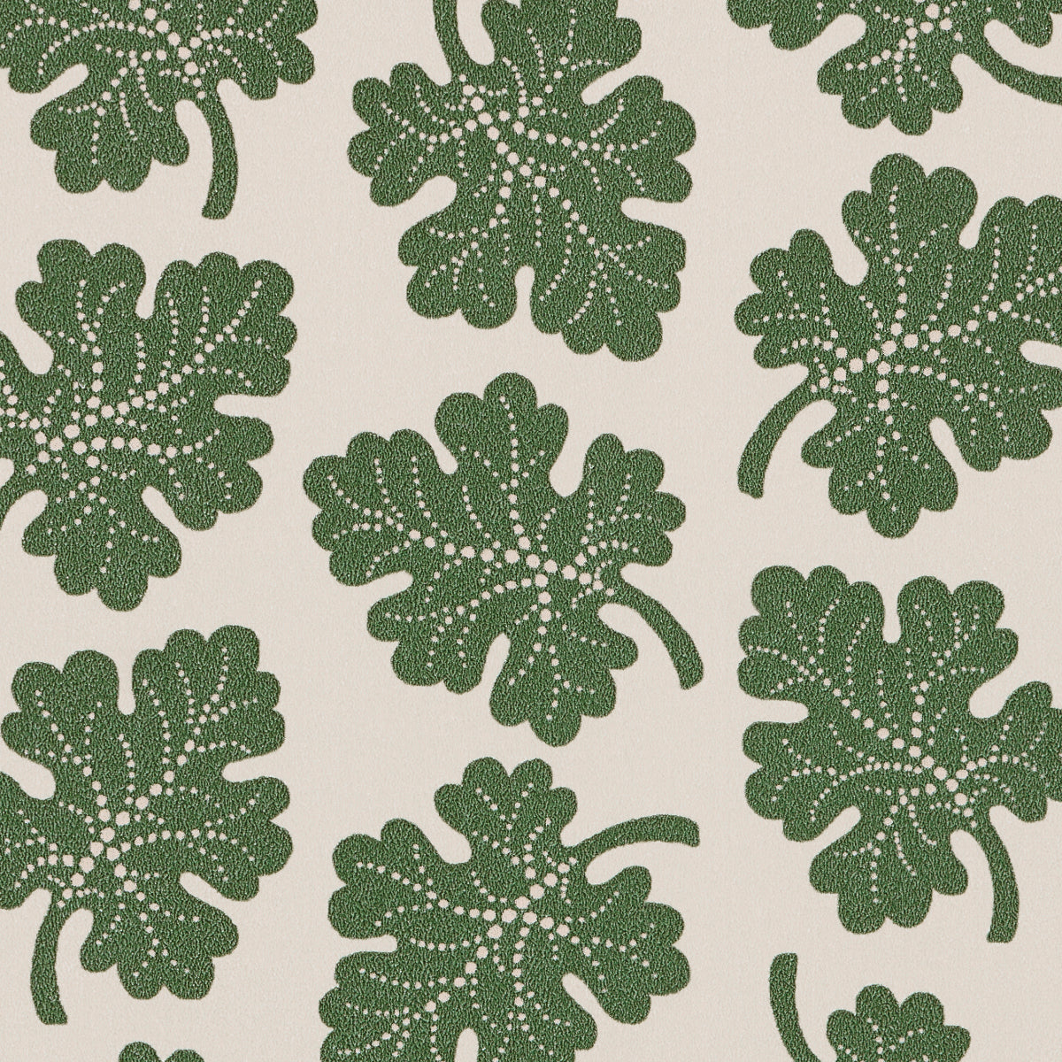 Olive Green by Rita Konig Botanical Leaf Motif Wallpaper – Schumacher 5015920