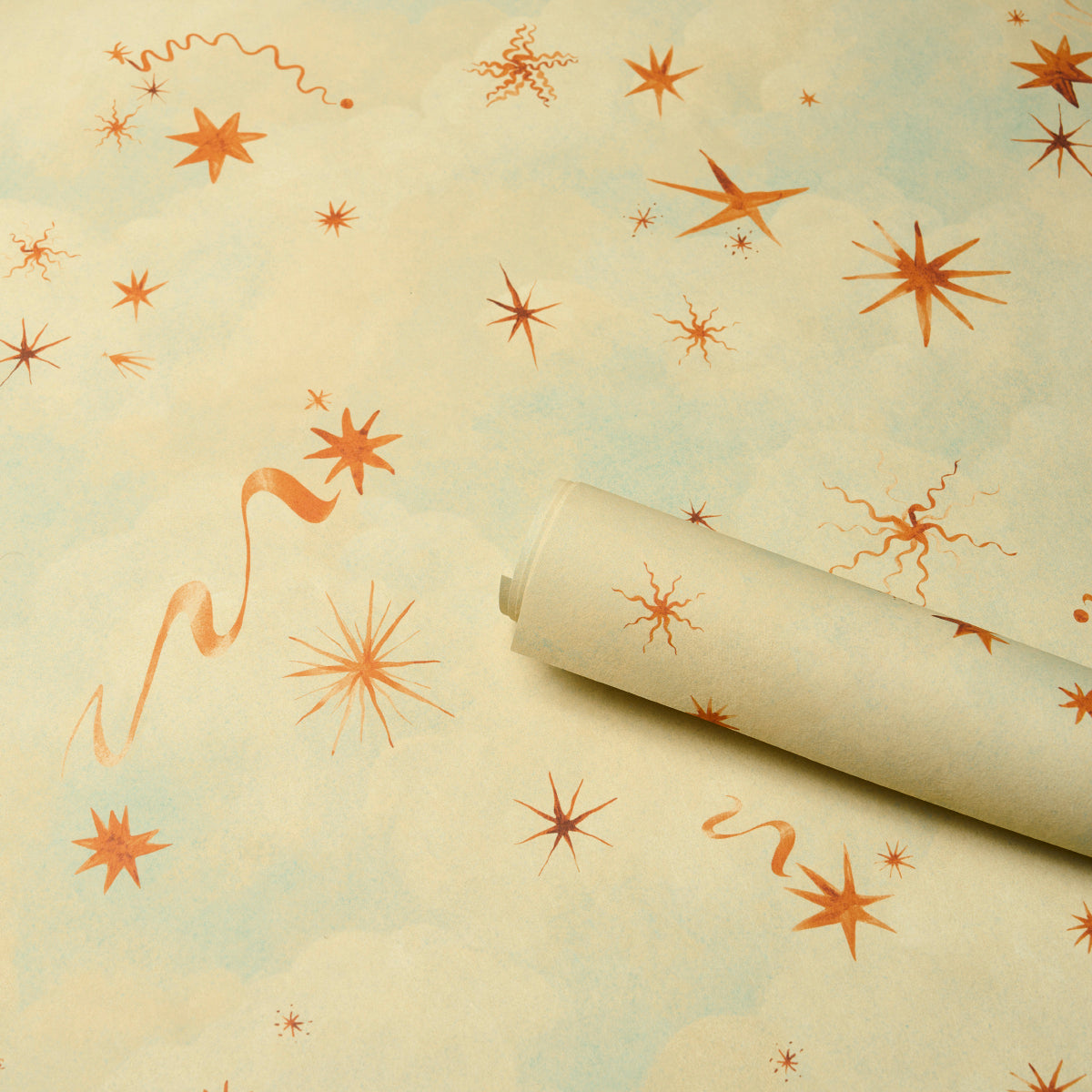 Luminaries Dusk by Backdrop x Xavier Donnelly Celestial Cloudscape Wallpaper – Schumacher 5016012