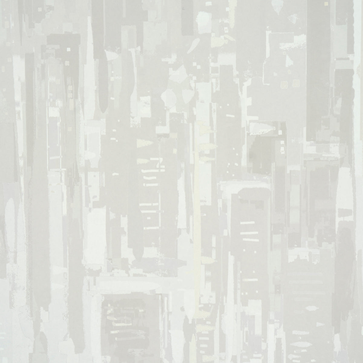 Pascal Campion's New York Skyline Wall Mural Soft Gray Schumacher – 5016192