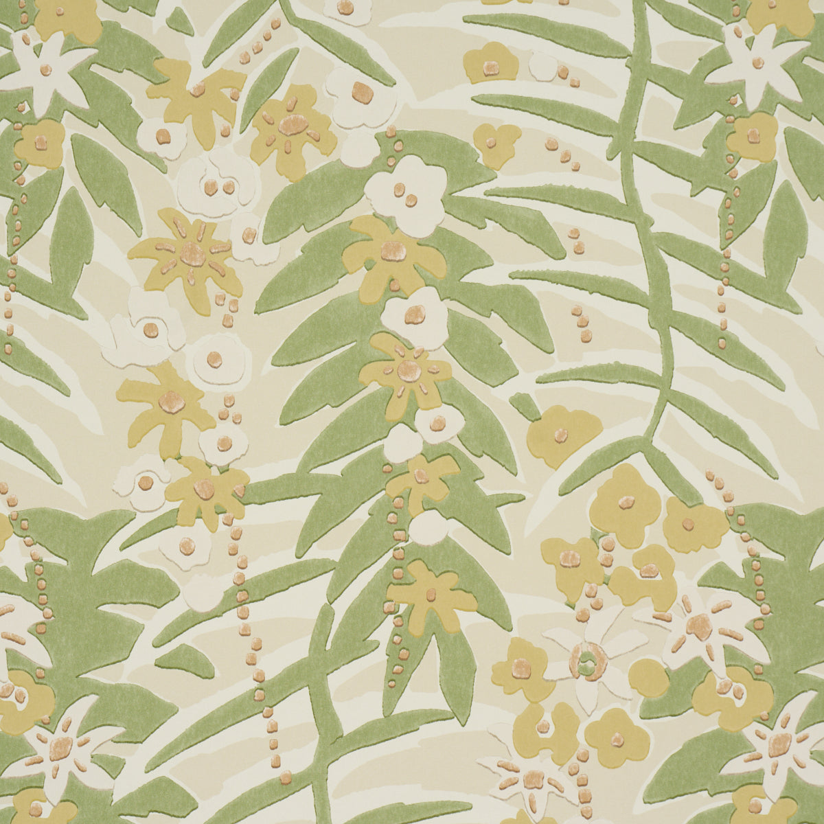 Ashbee Botanical Citron Botanical Wallpaper – Schumacher 5016251