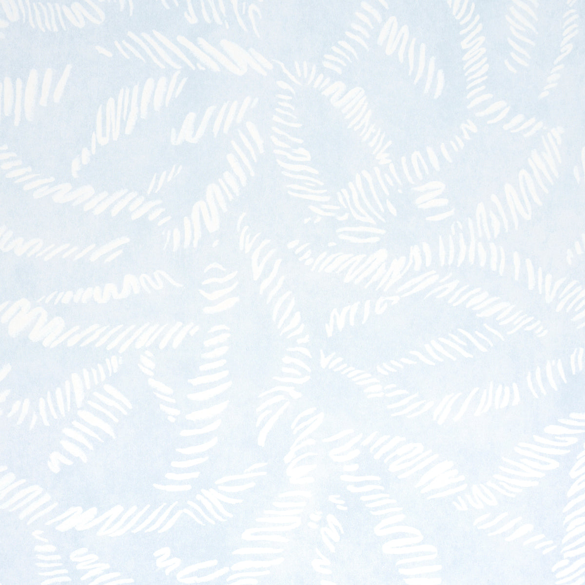 Leaf Bloom Sky by Schumacher Modern Graphic Leaf Wallpaper – Schumacher 5016391