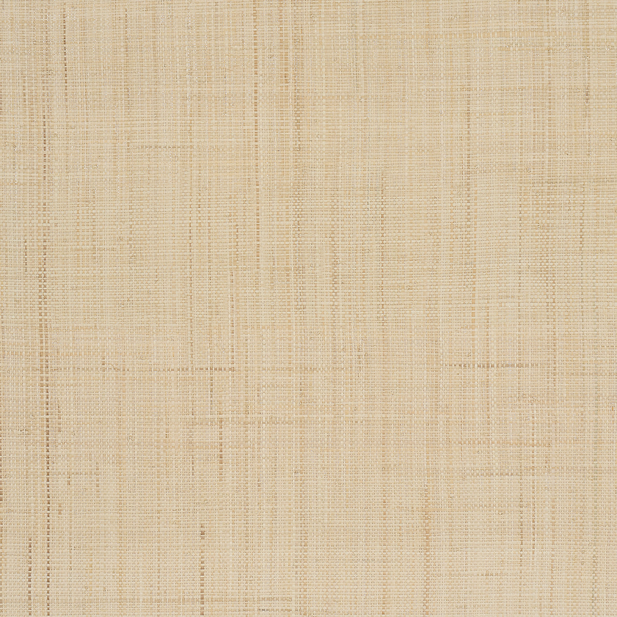 Blonde Raffia wallpaper in wheat colorway, featuring a refined woven texture and natural tones, by Schumacher.