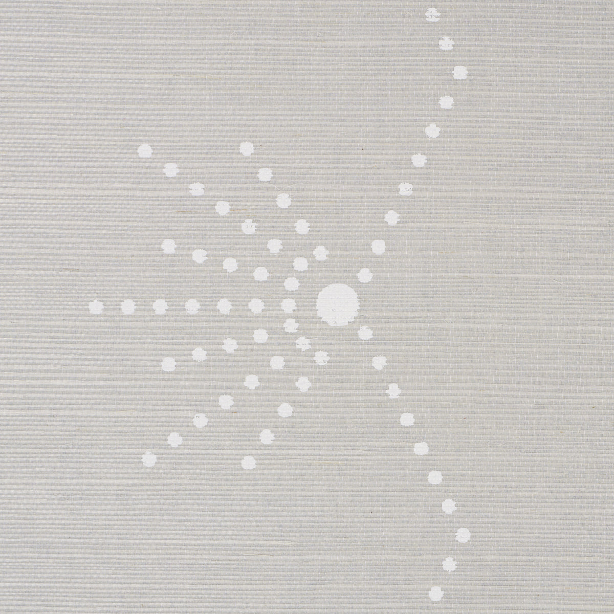 Royère Stripe Sisal Dove by Schumacher Art Deco Stripe Sisal Wallpaper – Schumacher 5016720