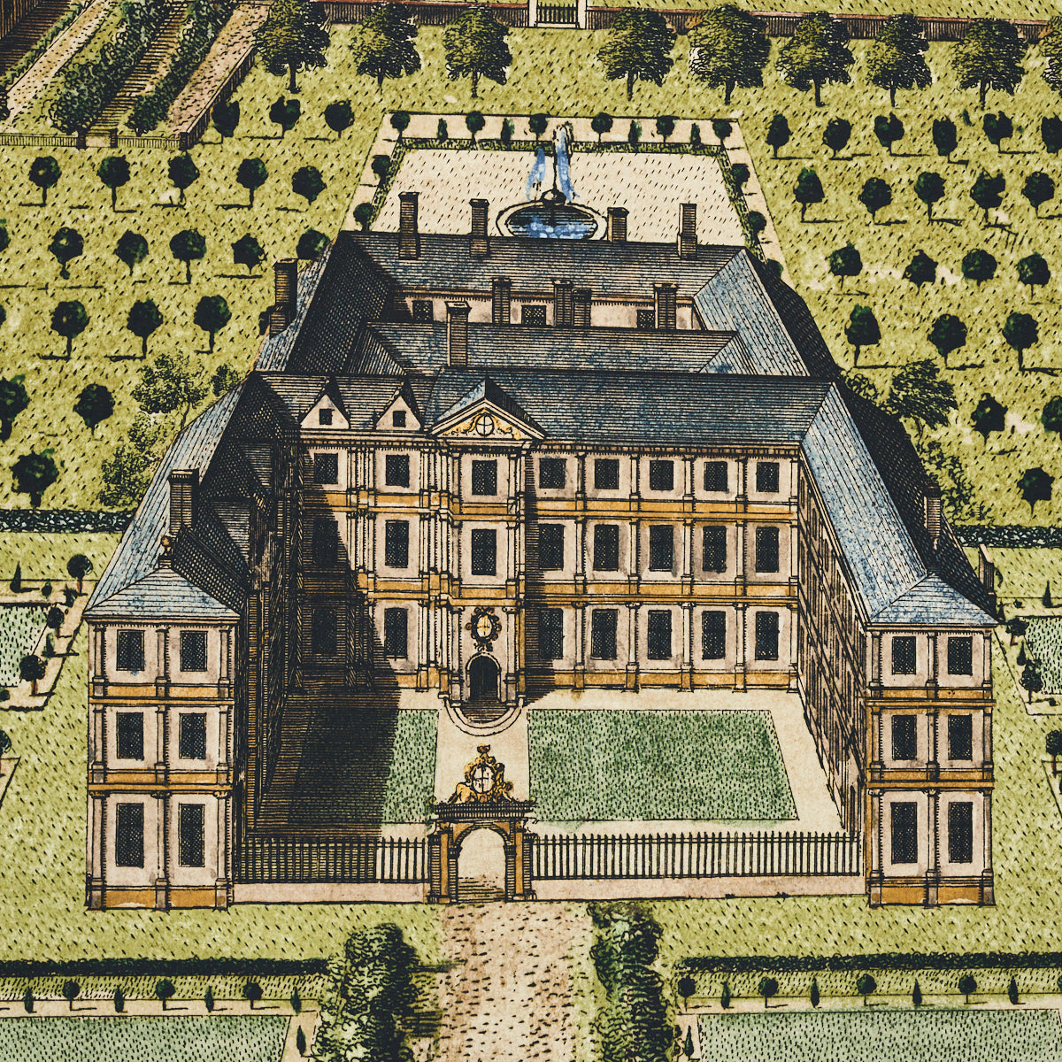 Mr. Darcy 3 Panel Set Pemberley Green Scenic Wallpaper Mural by Johnson Hartig – Schumacher 5016810