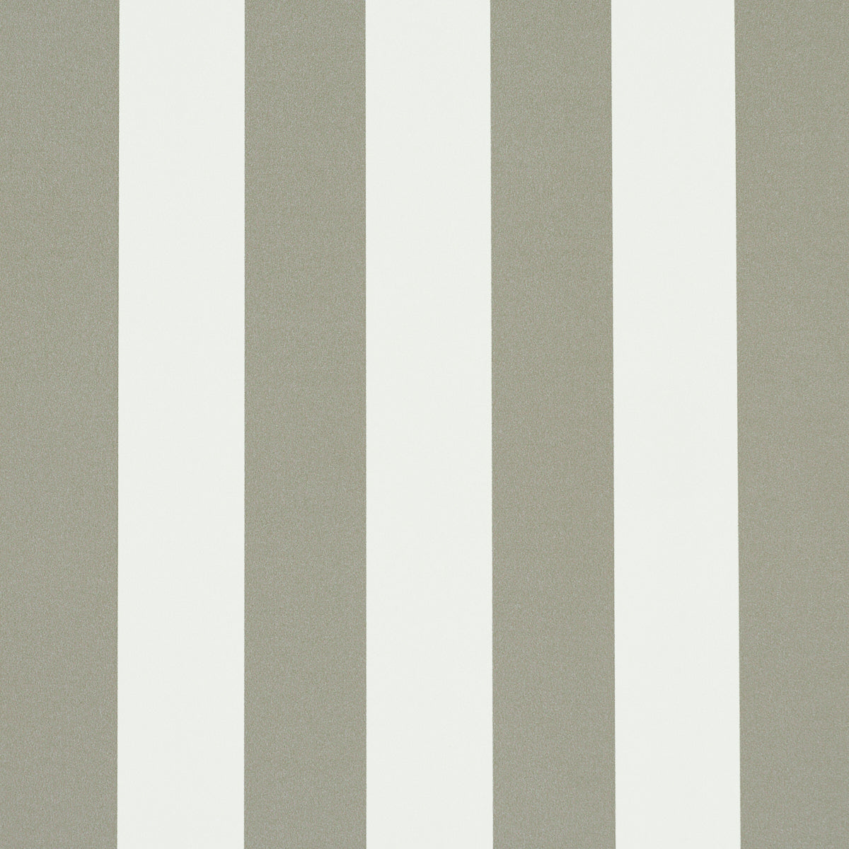 Emma Stripe gray and white vertical stripe wallpaper in a classic bathroom setting by Schumacher
