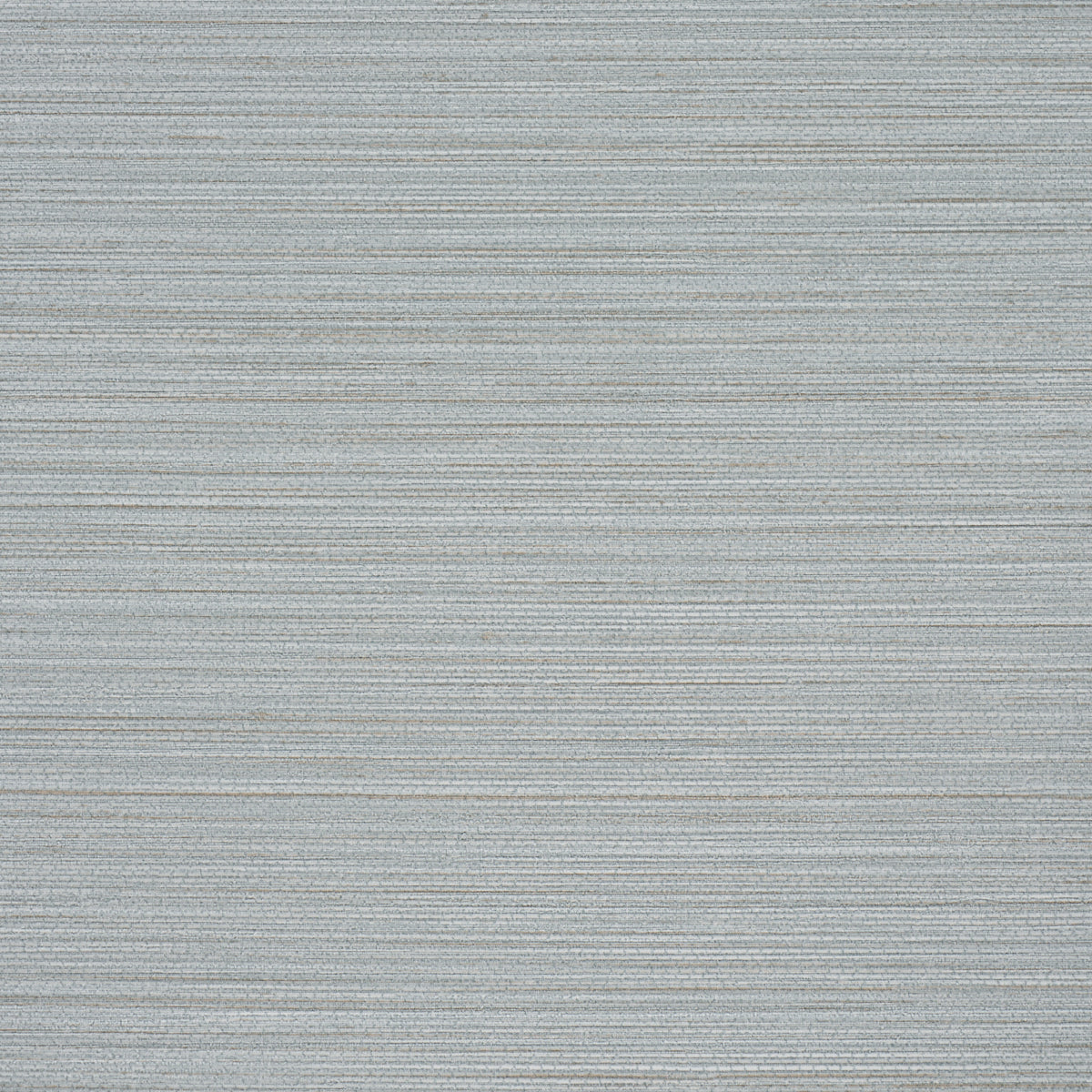 Abaca Fine Weave Vinyl wallpaper in Haze colorway, featuring a delicate ribbed texture and horizontal shading, by Schumacher.
