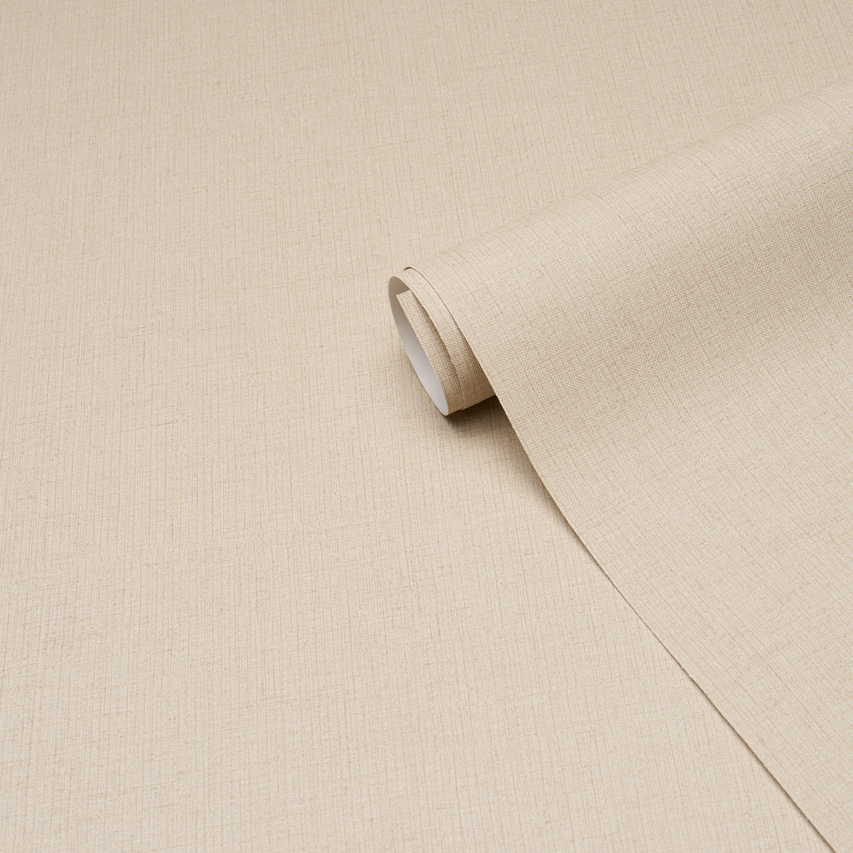 Banbridge Linen Vinyl Sand by Schumacher Faux Linen Vinyl Wallpaper – Schumacher 5017492