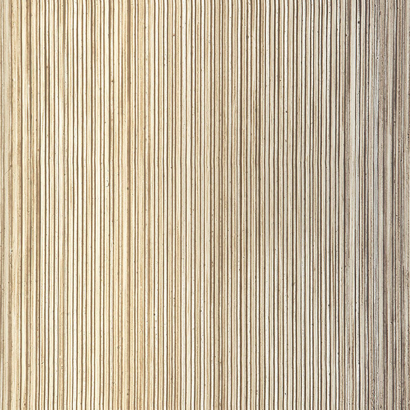 Rimini Rib Aged Pewter handcrafted metallic ribbed wallcovering by Schumacher