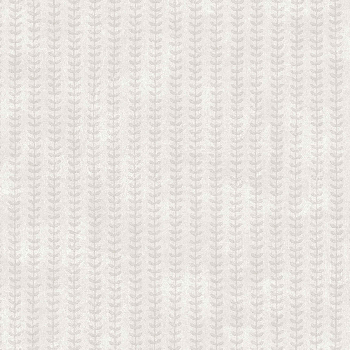 Botanical Stripe wallpaper in stone by Boråstapeter for Schumacher, featuring a subtle leaf stripe pattern.