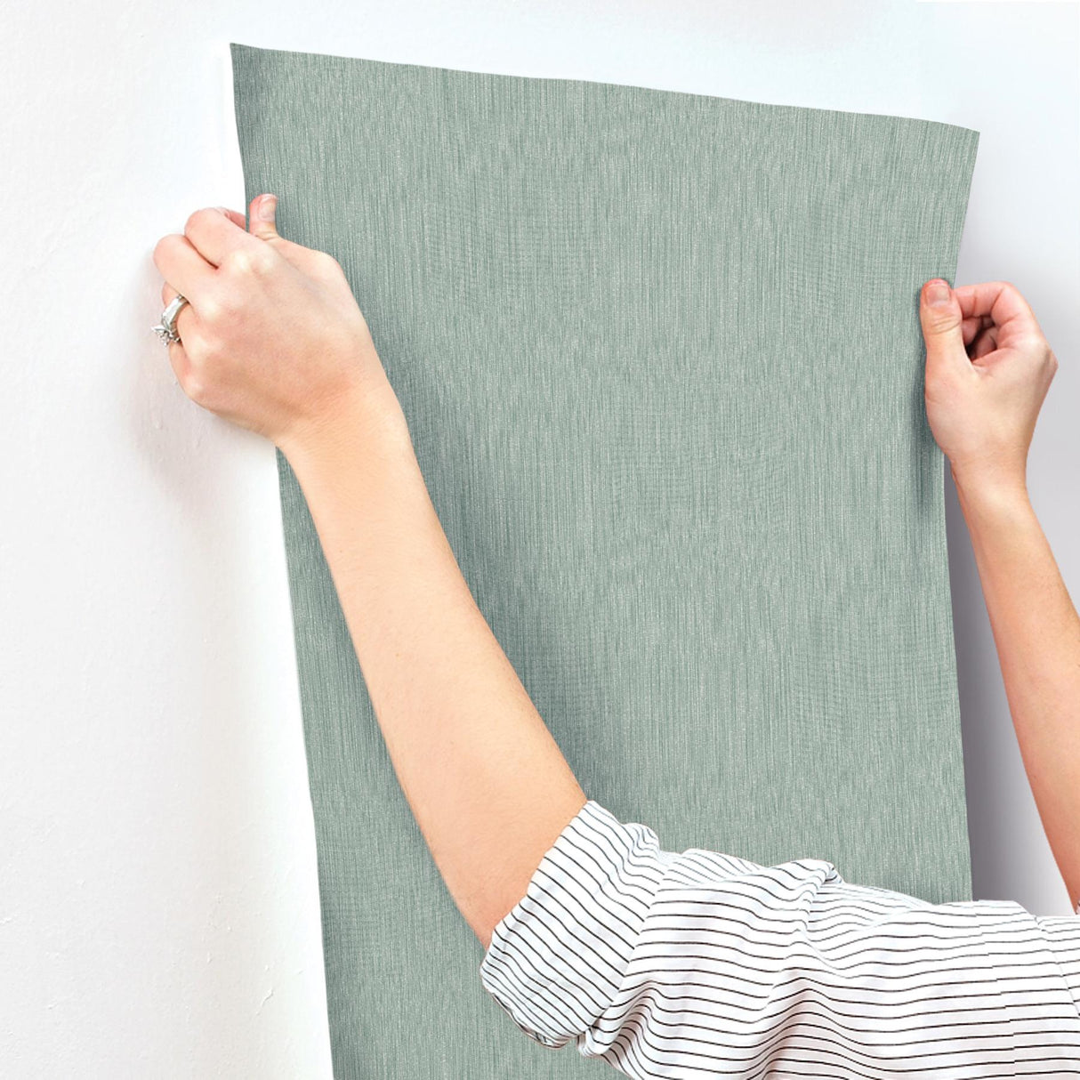 Linen Teal by Missoni Solid Vinyl Wallpaper – York Designer Series MI10596