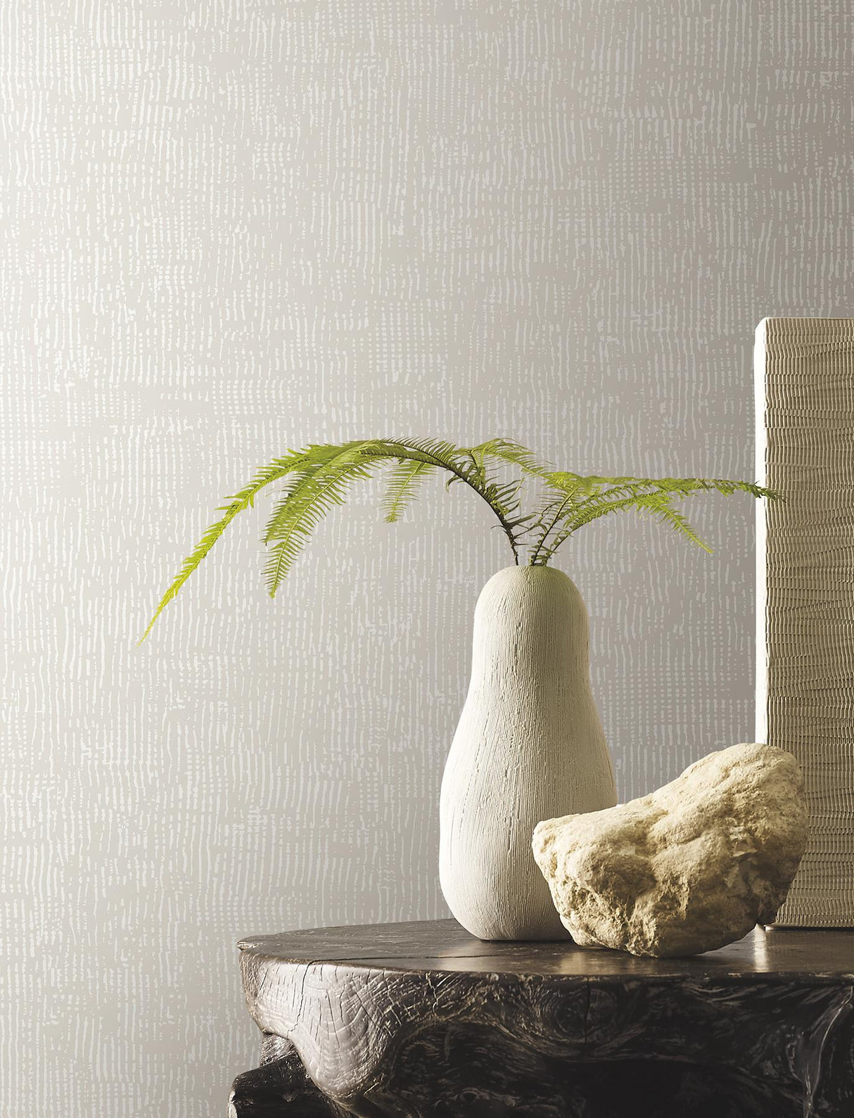Trabadillo Plaster Fog by York Wallcoverings Small Prints Wallpaper – York Wallcoverings MT5664