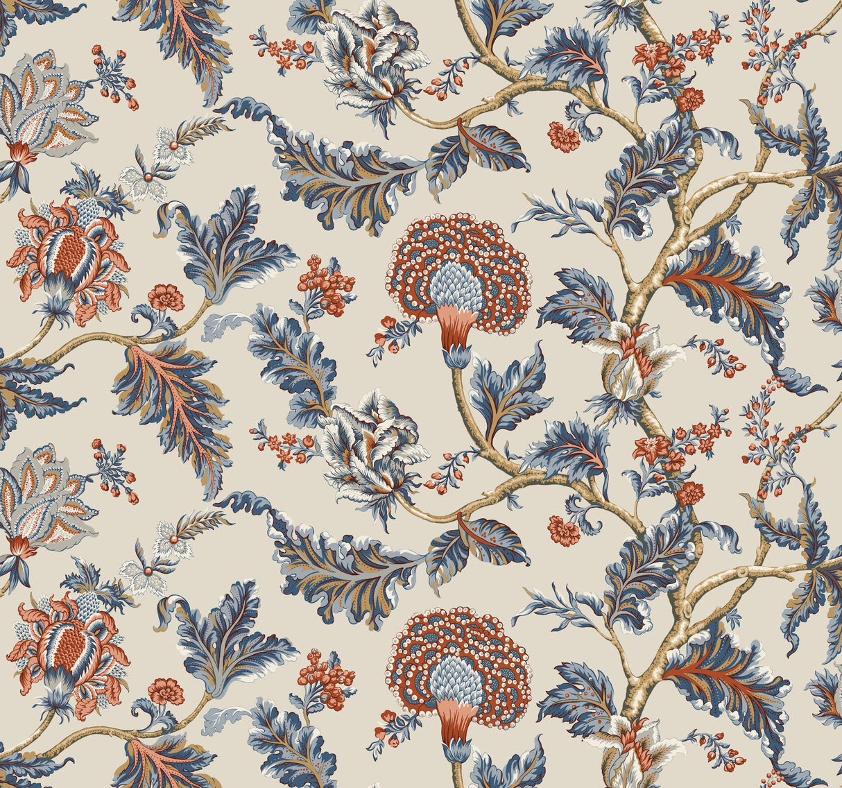 Monroe Navy Wallpaper by Ronald Redding – York Designer Series MX9621W