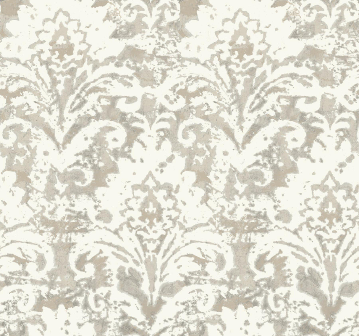 Candice Olson Velvet Crush Damask wallpaper in soft neutral & pearl with a gentle metallic shimmer