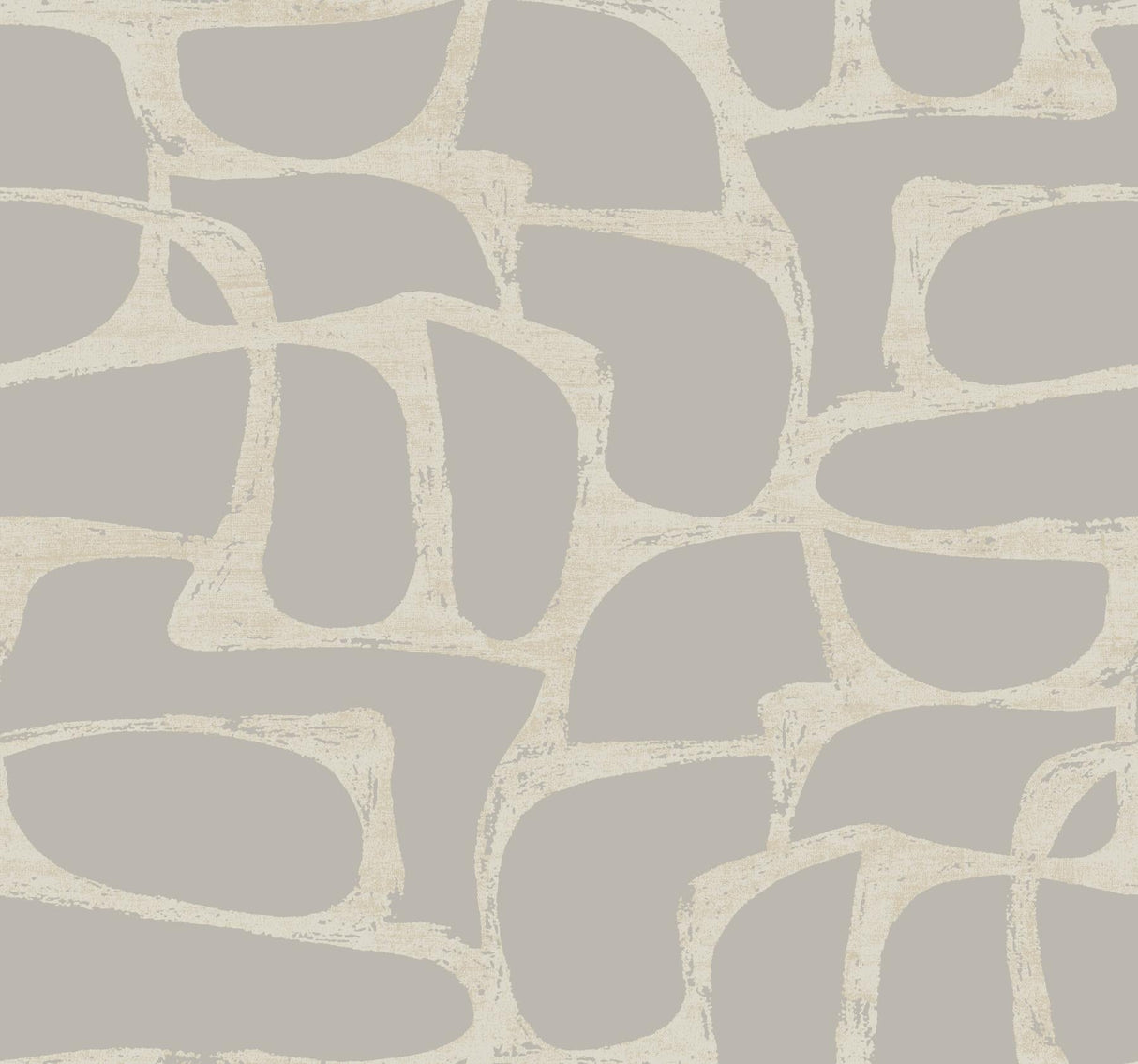 Candice Olson Craftsman Geometric Taupe Wallpaper DF3354