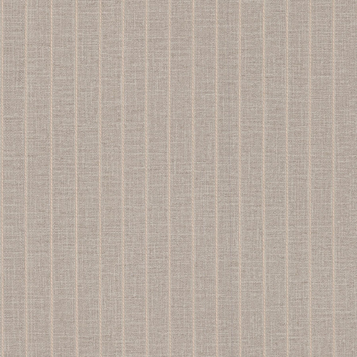 Cording Stripe Smoke wallpaper by York Wallcoverings showing vertical twisted stripe texture