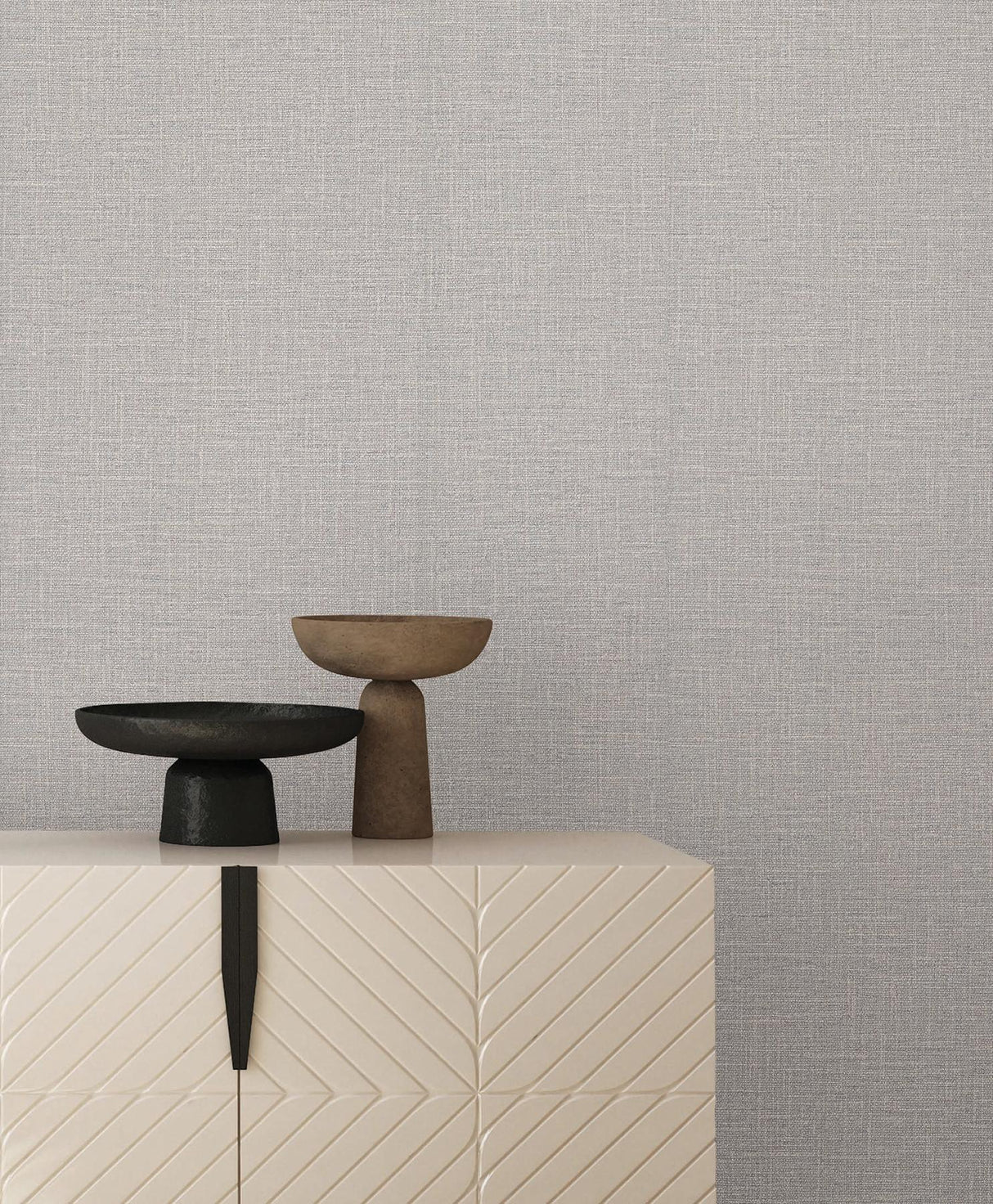 Loom Dove Grey by York Wallcoverings Textured Weave Wallpaper – York Wallcoverings SI26153