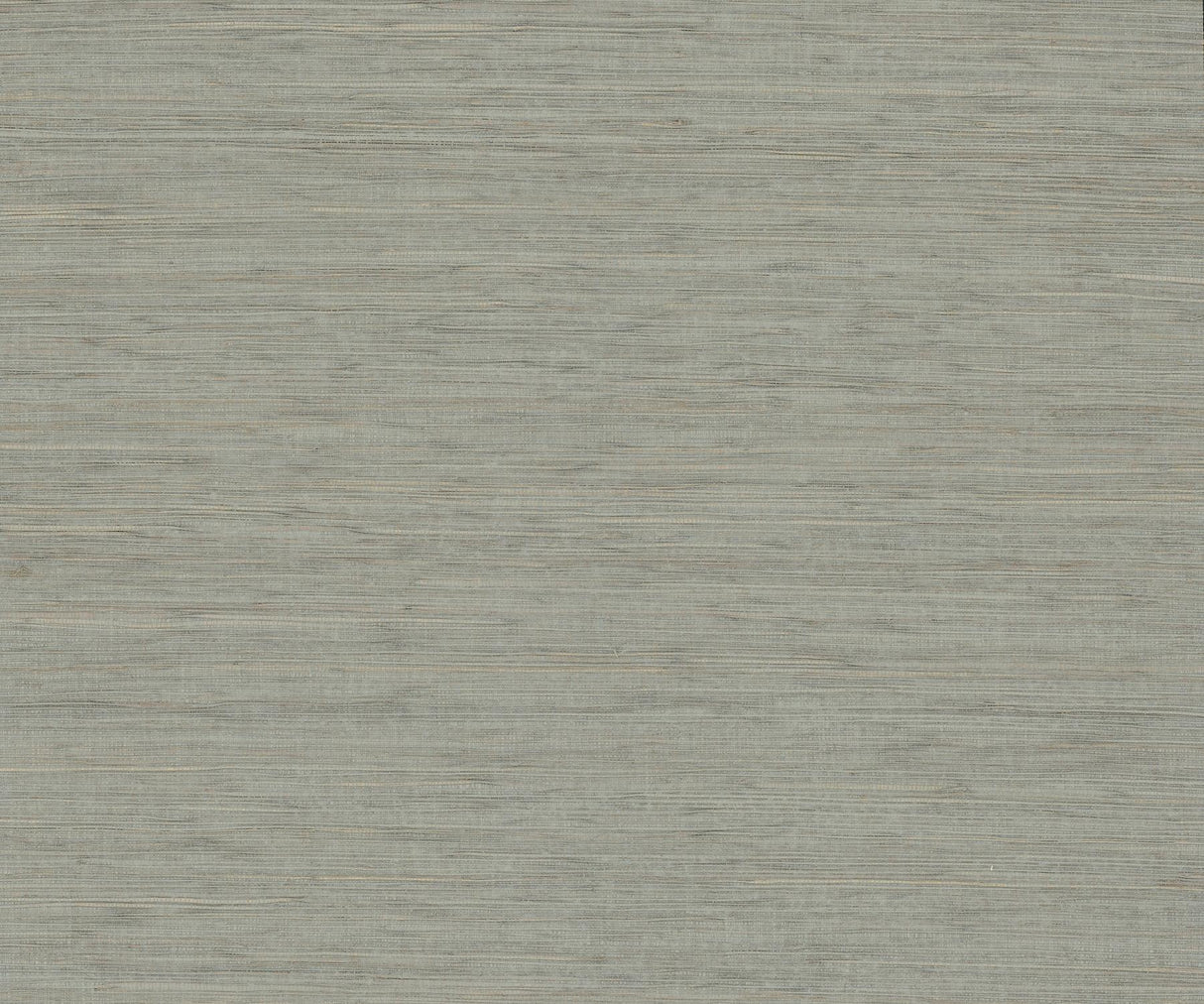 Painted Hemp Light Grey grasscloth wallpaper by Ronald Redding