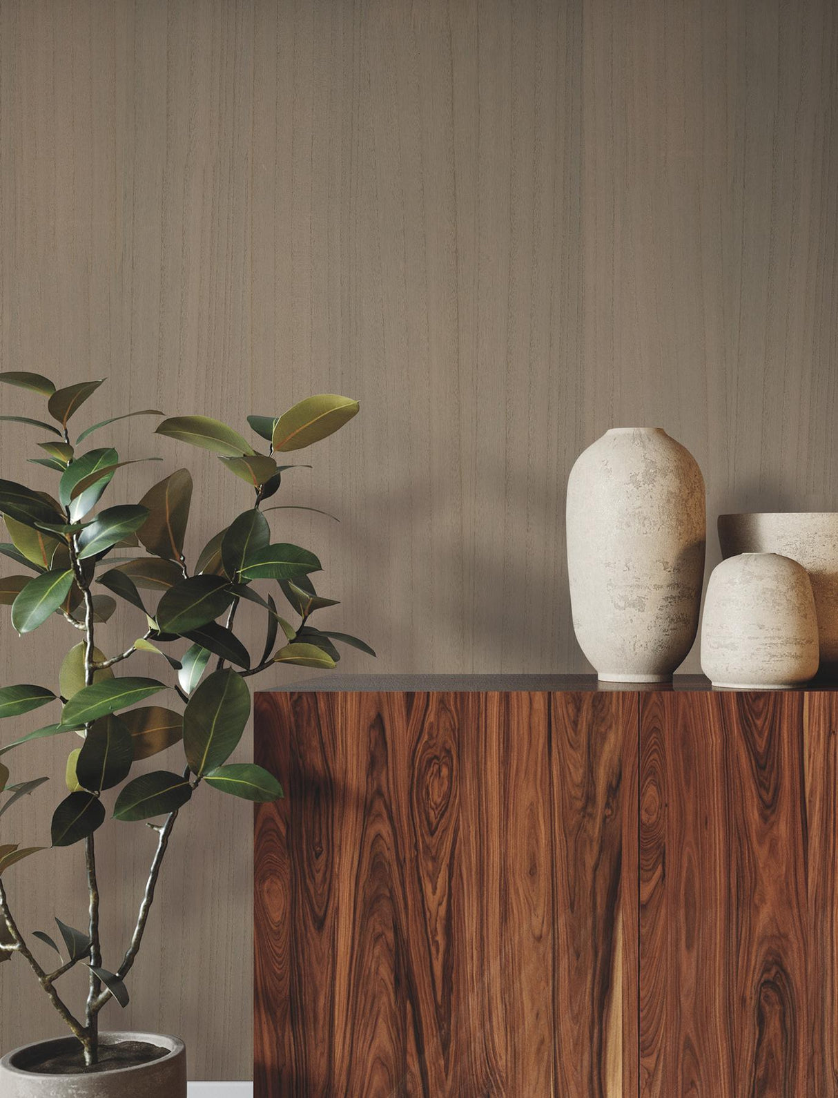 Wood Veneer Pebble by Ronald Redding Wood Veneer Wallpaper – York Designer Series GRL88419
