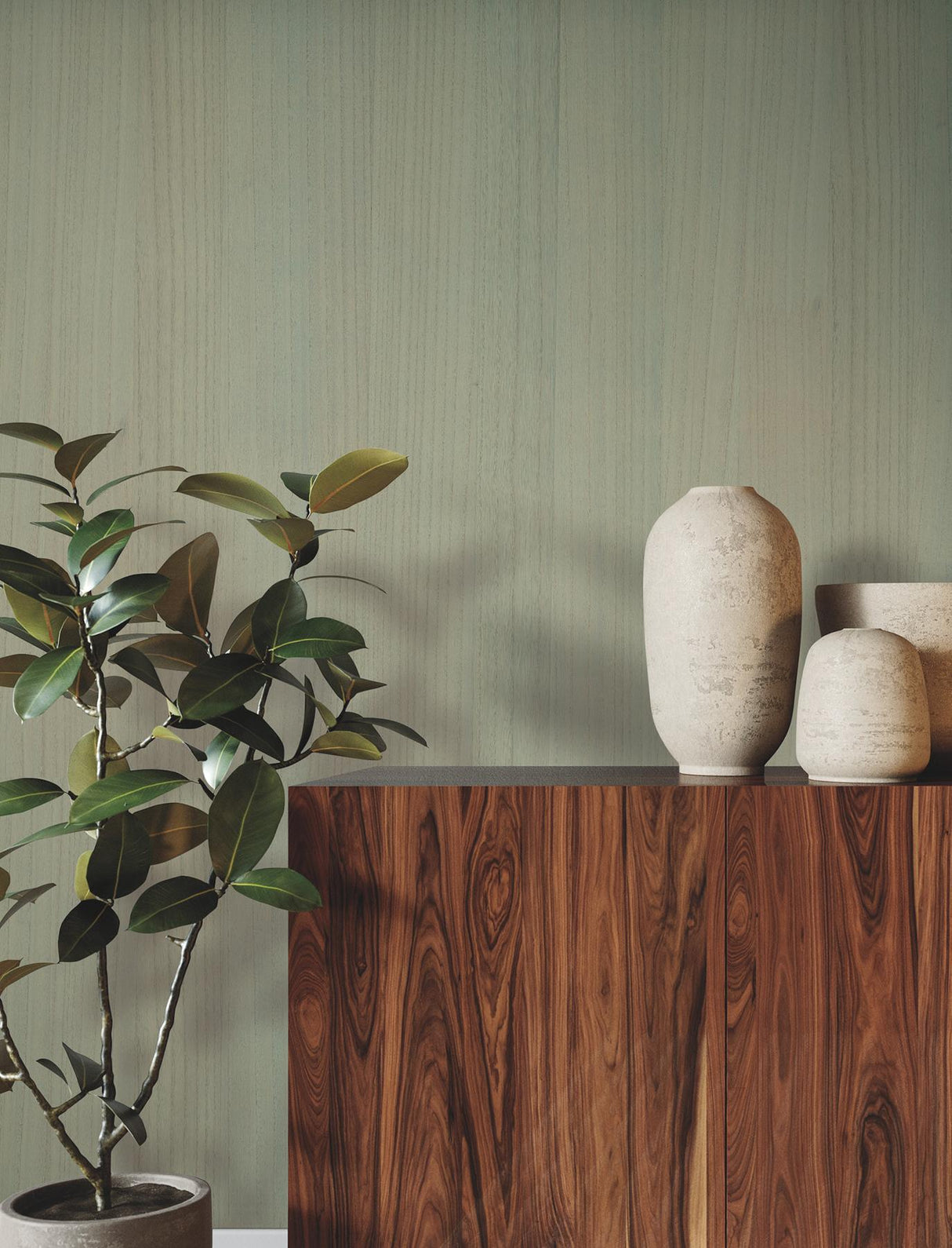 Wood Veneer Willow by Ronald Redding Wallpaper – York Designer Series GRL88421